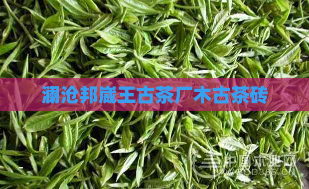 澜沧邦崴王古茶厂木古茶砖