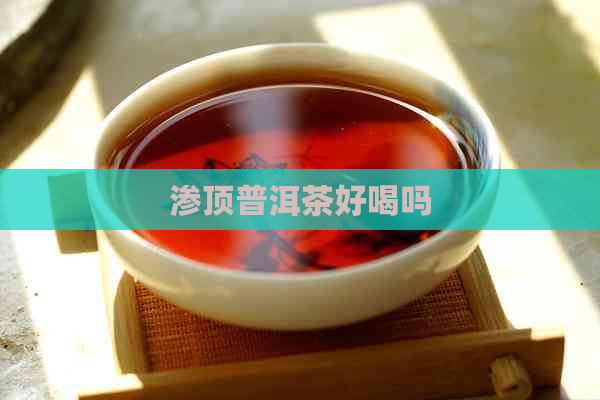 渗顶普洱茶好喝吗