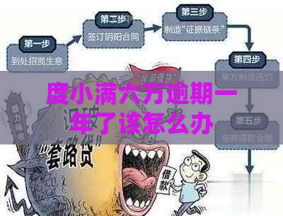 度小满六万逾期一年了该怎么办