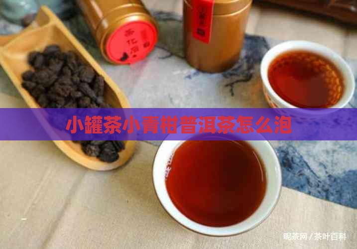 小罐茶小青柑普洱茶怎么泡