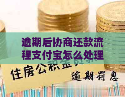 逾期后协商还款流程支付宝怎么处理