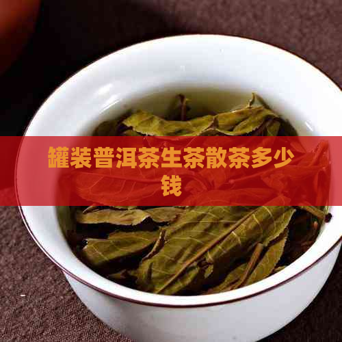 罐装普洱茶生茶散茶多少钱