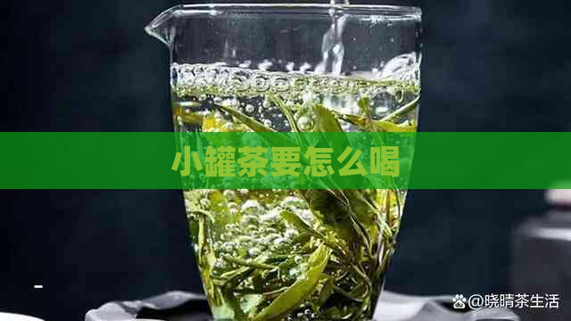 小罐茶要怎么喝