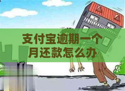 支付宝逾期一个月还款怎么办