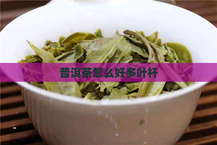 普洱茶怎么好多叶杆