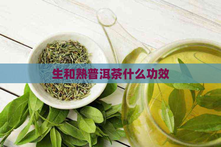 生和熟普洱茶什么功效