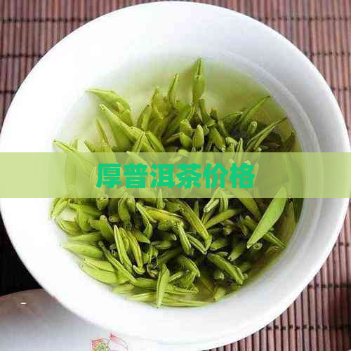 厚普洱茶价格