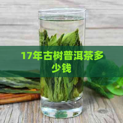 17年古树普洱茶多少钱