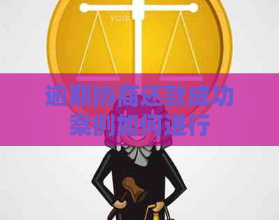 逾期协商还款成功案例如何进行