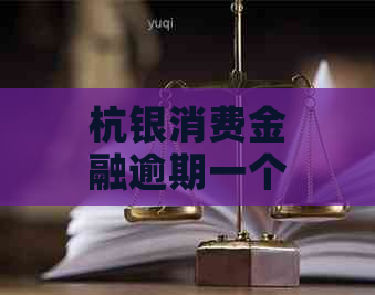 杭银消费金融逾期一个月如何解决