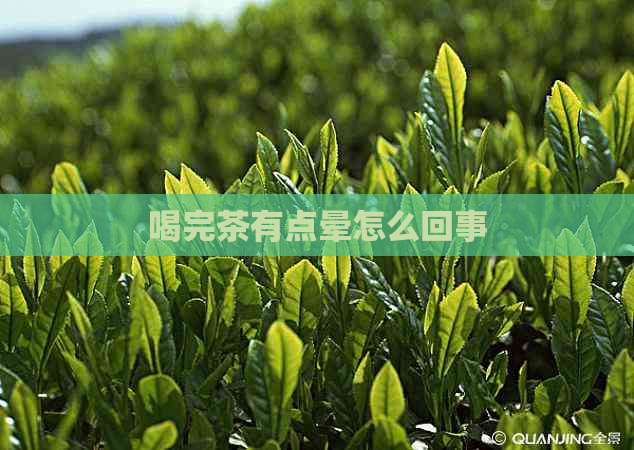 喝完茶有点晕怎么回事