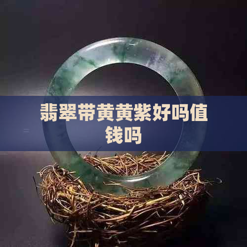 翡翠带黄黄紫好吗值钱吗