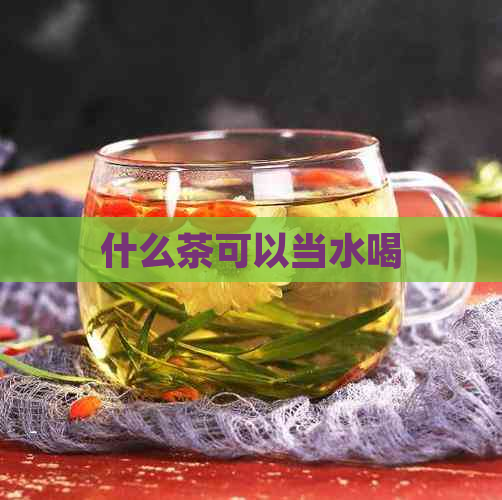 什么茶可以当水喝