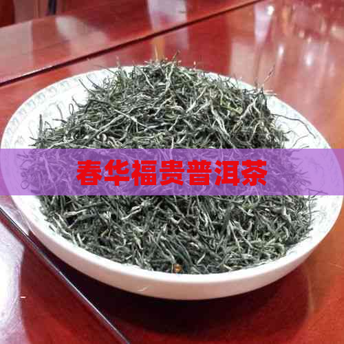 春华福贵普洱茶