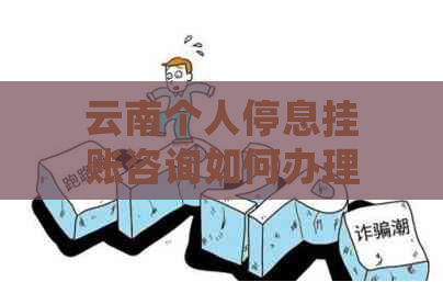 云南个人停息挂账咨询如何办理