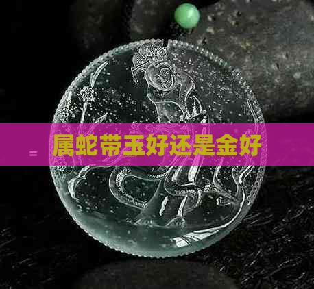 属蛇带玉好还是金好