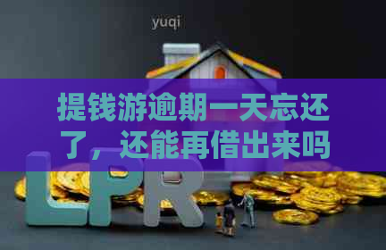 提钱游逾期一天忘还了，还能再借出来吗？