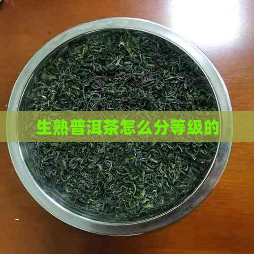 生熟普洱茶怎么分等级的