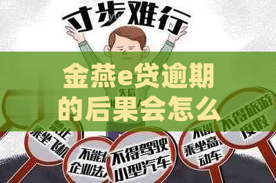 金燕e贷逾期的后果会怎么样