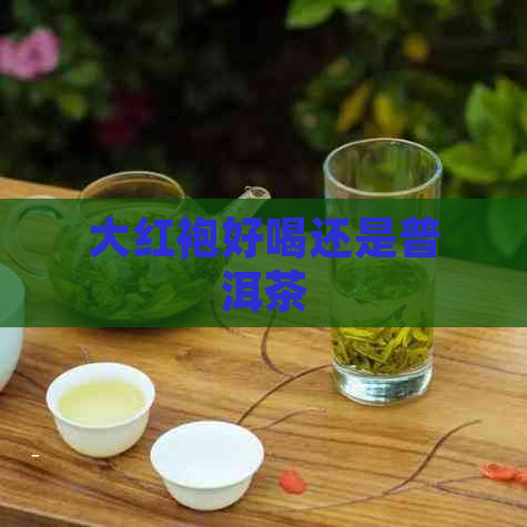 大红袍好喝还是普洱茶