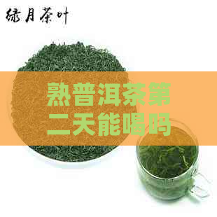 熟普洱茶第二天能喝吗怎么喝