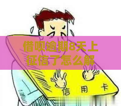 借呗逾期8天上了怎么解决