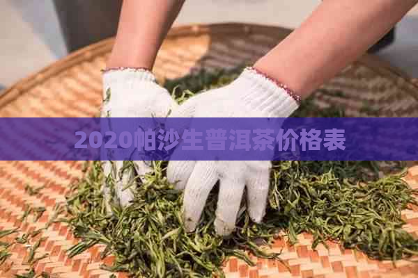 2020帕沙生普洱茶价格表