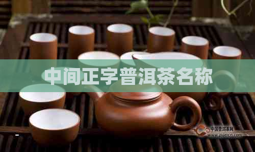 中间正字普洱茶名称