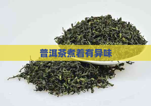 普洱茶煮着有异味