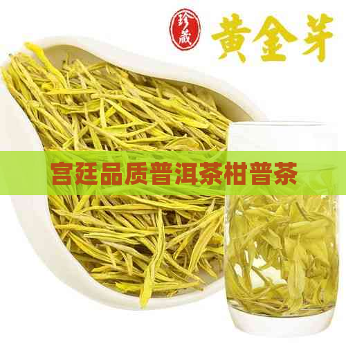 宫廷品质普洱茶柑普茶