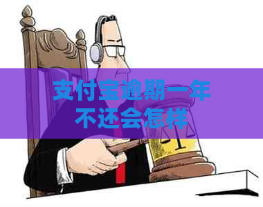 支付宝逾期一年不还会怎样