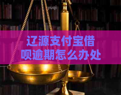 辽源支付宝借呗逾期怎么办处理方式