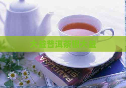 大益普洱茶银大益