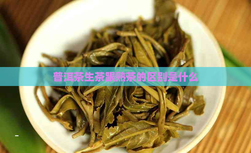 普洱茶生茶跟熟茶的区别是什么