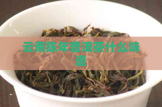 云南陈年普洱茶什么味道