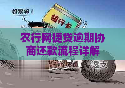 农行网捷贷逾期协商还款流程详解