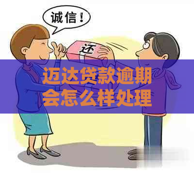 迈达贷款逾期会怎么样处理