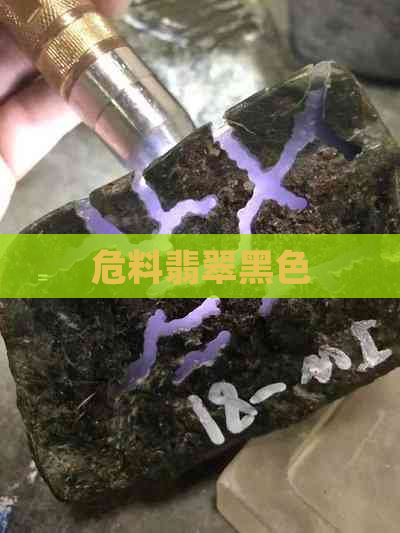 危料翡翠黑色