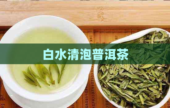 白水清泡普洱茶