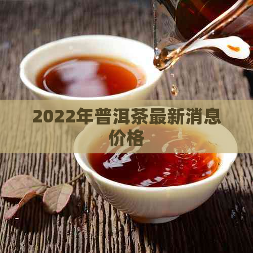 2022年普洱茶最新消息价格