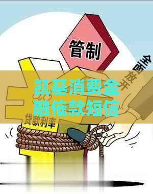 凯基消费金融催款短信怎么办理