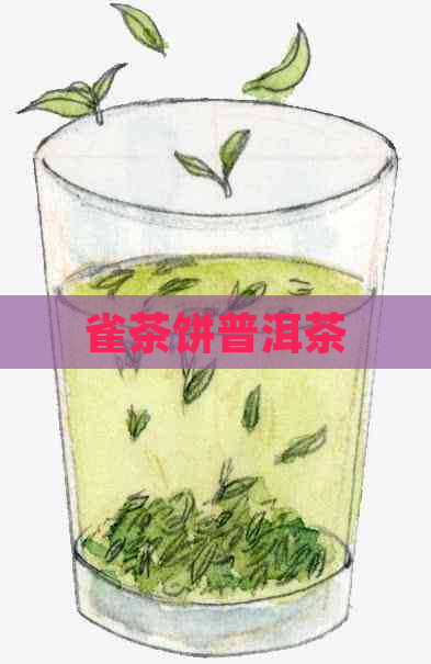 雀茶饼普洱茶