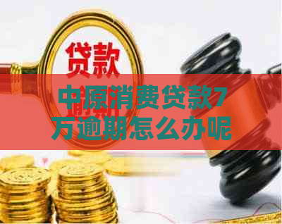 中原消费贷款7万逾期怎么办呢