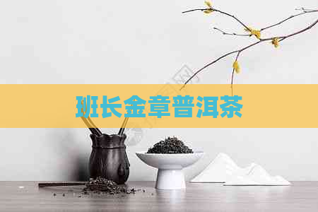 班长金章普洱茶