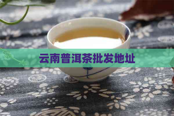 云南普洱茶批发地址