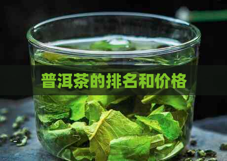 普洱茶的排名和价格