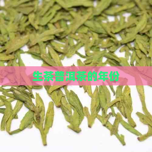 生茶普洱茶的年份