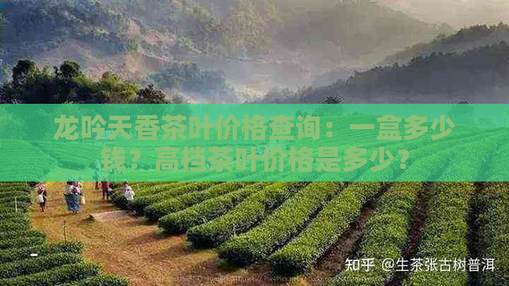 龙吟天香茶叶价格查询：一盒多少钱？高档茶叶价格是多少？