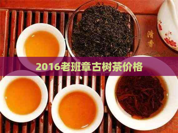 2016老班章古树茶价格