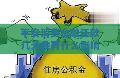 平安消费金融还款几天会有什么影响